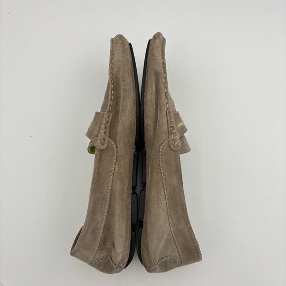 Manolo Blahnik Roadster Suede Driving Loafers Slip On Shoes Men's 44 - Picture 7 of 12